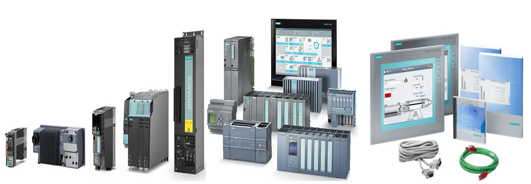 ➢ Siemens Automation (PLC, SCADA, HMI)-quasi-systems